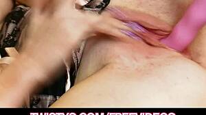 i'm so hot n busty playin with my new vibe buzzin my tits n pussy