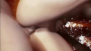 brittney skye bends over outdoors for deep cock pounding and sepia cumshot