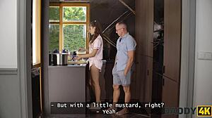 😈 vixi rafi rides old daddy4k cock so hard she'll drain him dry!! who's next? 🔥