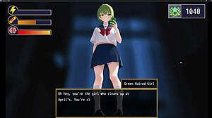 femuzero's green hair face sits me hard... oof