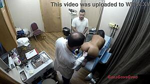 melany lopez humiliated in latex gloves feet tickle backstage immigration physical