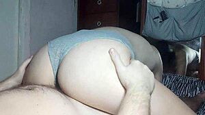 my korean waifu's sucha horny slut ridin with juicy ass n tight pussy creampie