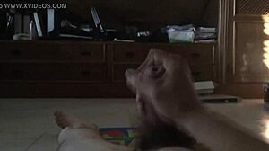 Intense Masturbation Session Leads to Powerful Ejaculation Climax