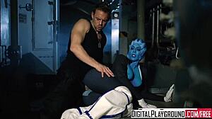 Ass Effect XXX Parody Sluts Get Hardcore Pussy and Cum Fucked Raw