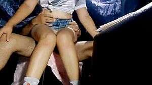 depraved teacher punishes mexican schoolgirl's tight culito outdoors