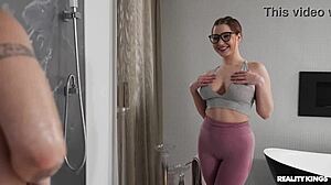 i wanna make you sweat with shower blowjob and pussy ride