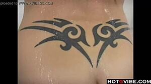 I'm fingering my wet pussy in the shower