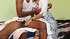 husband catches maid's daughter for secret submissive fuck