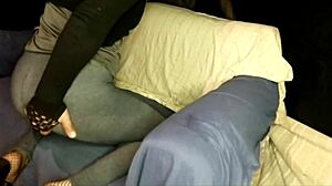 i confess crossdressing to friend she pegs me hard with strapon big cock milf