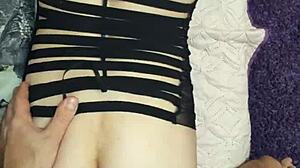 wanna fuck my wife in her see-through lingerie from my pov?