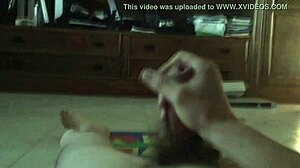 Intense Masturbation Session Leads to Powerful Ejaculation Climax