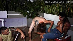 i fuck my buddy's curvy latina girlfriend hard and make him swallow my cum 😈