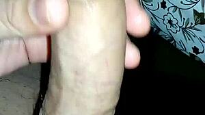 argentinian bisexual jerks off teasingly for a short exciting moment