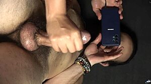 wanna see this latina's long nails stroke cock to huge cumshot closeup?