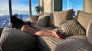 i caught my big boobs roommate sending nudes and she cheated on her boyfriend with me