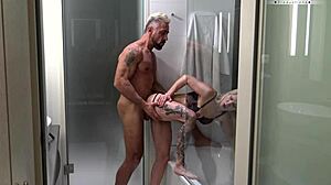 Caroline De Jaie's Teasing Morning Sex Before Gym Peek