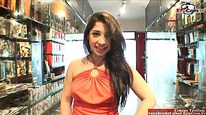 ever wonder how this curvy turkish teen handles pov pounding?