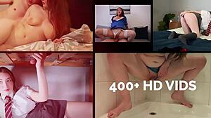 damn this hot british teen fucks so hard in lingerie