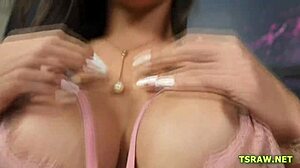 Watch Trannies Pietra Radi and Alice Marques Pound Ass Bareback!