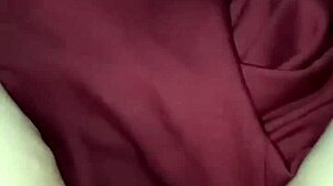 woman warms soaked pussy with hairdryer after toilet fetish play