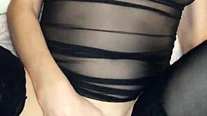 wanna fuck my wife in her see-through lingerie from my pov?