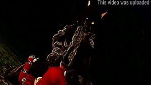 little red riding woof gets roughly fucked by forest monster in furry fantasy