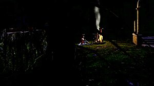 little red riding woof gets roughly fucked by forest monster in furry fantasy