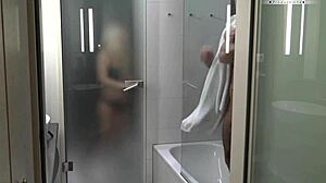 Caroline De Jaie's Teasing Morning Sex Before Gym Peek