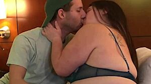 BBW's massive ass and tits bounce wildly in intense fucking blowjob compilation