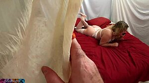 stepmom sneaks taboo phone sex with huge cock hidden