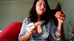 vlog sarah rosa takes huge anal cock deep homemade style