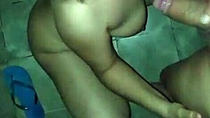 stunning babe milks cock dry with her gorgeous slurping mouth skills