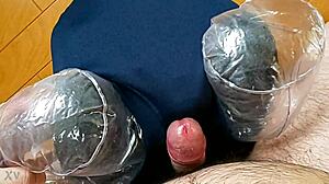 i rub my bloomers hard against the vibrator until i cum shaking uncontrollably