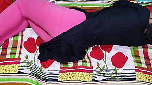 Hidden cam catches step-sister and brother in first-time village creampie doggystyle fuck