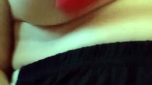 Gretala's huge nipples get extreme fetish balloon play