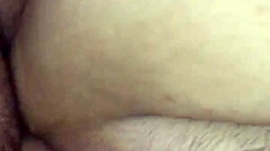 my amateur wife spreads hairy beaver for deep creampie filling