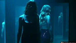 Deeper. Busty blonde bombshell Octavia bound dominated fucked hard in heels