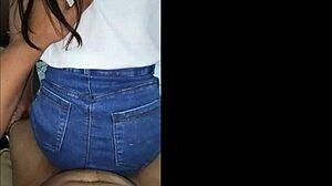 Petite Skirt Slut Bent Over for Huge Doggystyle Pounding!