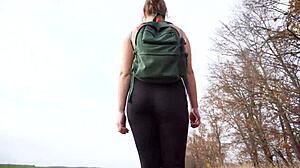 wanna worship this milf's teasing ass in tight black tights?