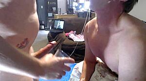 master brutally throatfucks slave extreme then pours puke straight into her gagging mouth