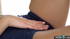 Teen Mina K Surprises Grandpa With Playful Intimate Moments And Close Connection