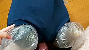 i rub my bloomers hard against the vibrator until i cum shaking uncontrollably