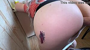 A busty big-ass mature stepmom welcomes cock deep in anal.