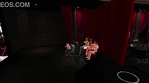 whoa outdoor orgy with big tit blonde sluts riding cocks everywhere 💦🍆👯‍♀️