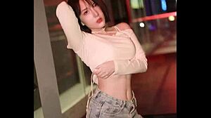 Airi Habita's sexy glasses challenge jerks cocks in pantyhose cum contest part 2