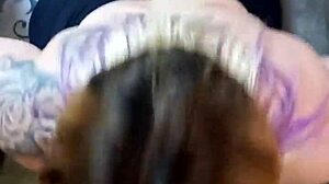 Damn i suck cock way too deep for my slutty friend!