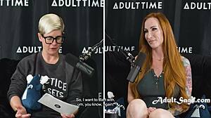 a podcast chat with gorgeous horny redhead sophia locke 😍🔥