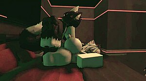 Fucking My Neko Girlfriend's Big Ass Bent Over Doggystyle with Creampie in Condo!