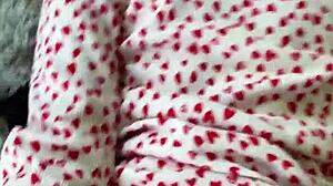 mia bandini's petite body covered in cum after hard morning pov sex