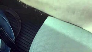 BUSTY PETITE HOOKER SUCKS RIDES BAREBACK THEN TAKES CUMSHOT ON STOMACH